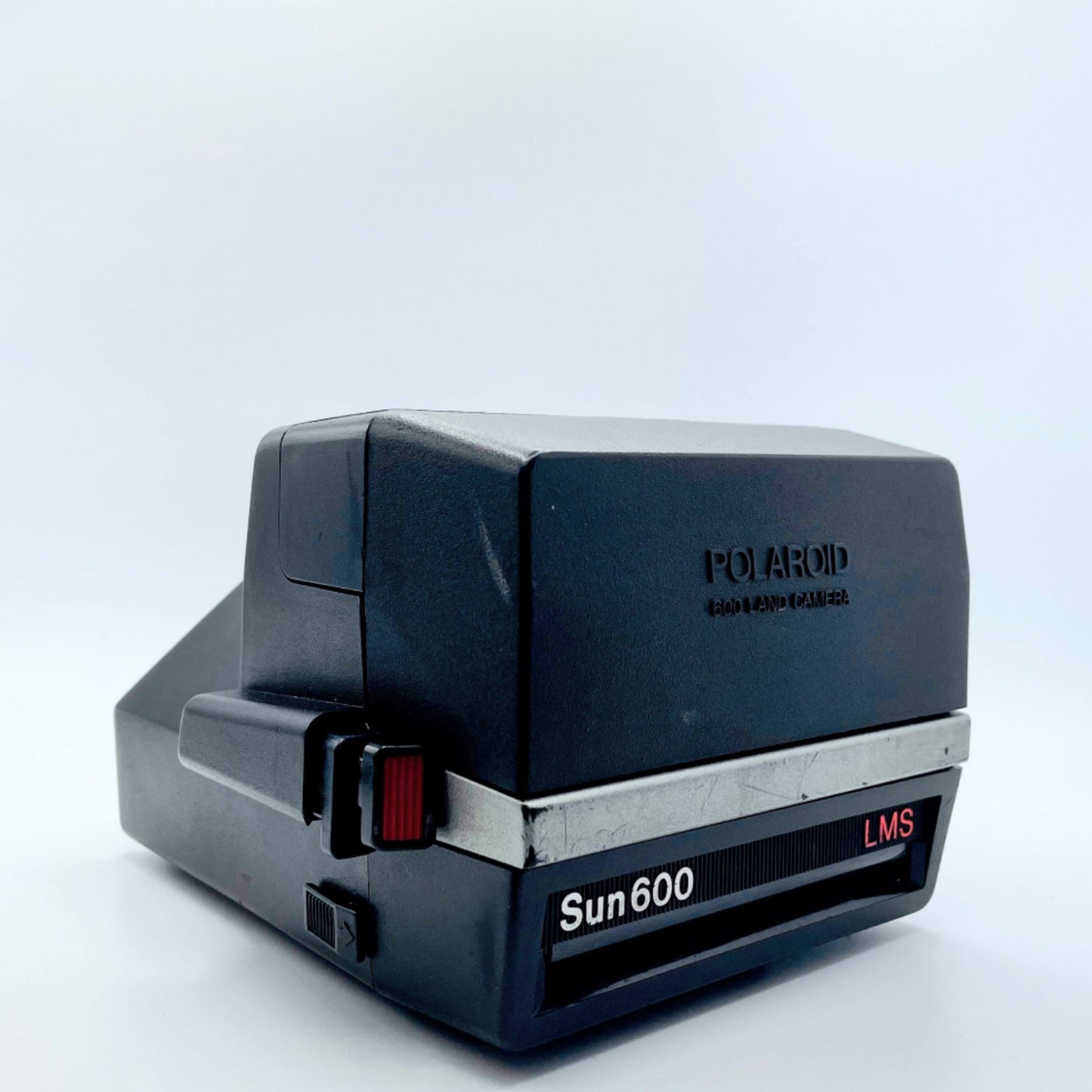 Polaroid 600 - Sun600 Silver and Black LMS Instant Film Camera